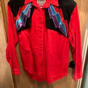 Vintage Wrangler western shirt